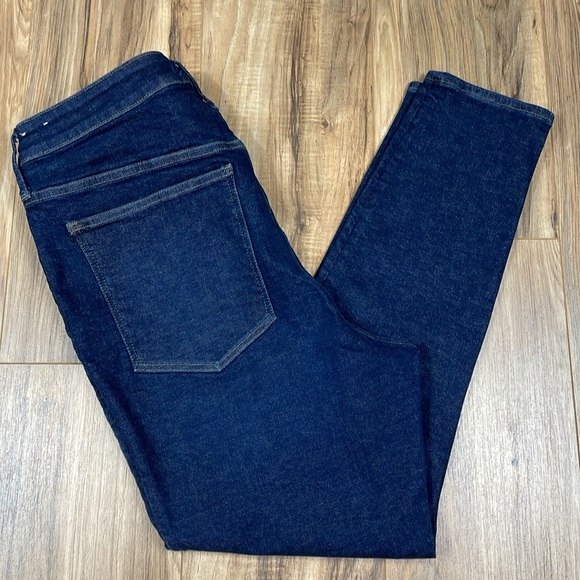 Madewell 9” Mid-rise Skinny Kingston Wash Blue Jeans, Size 16W - Picture 10 of 17